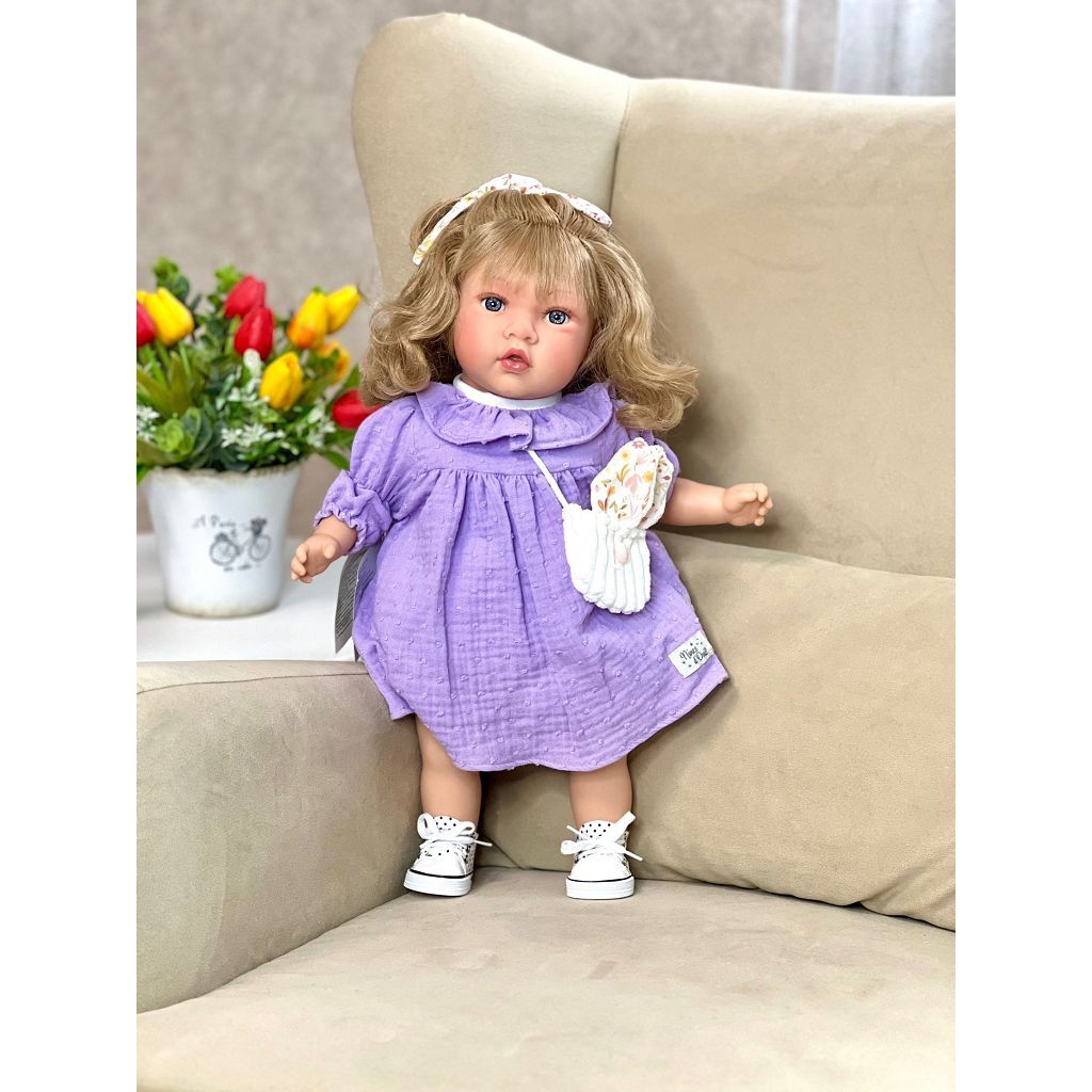 

Кукла Nines 45см Susette мягконабивная в пакете (N4520K)
