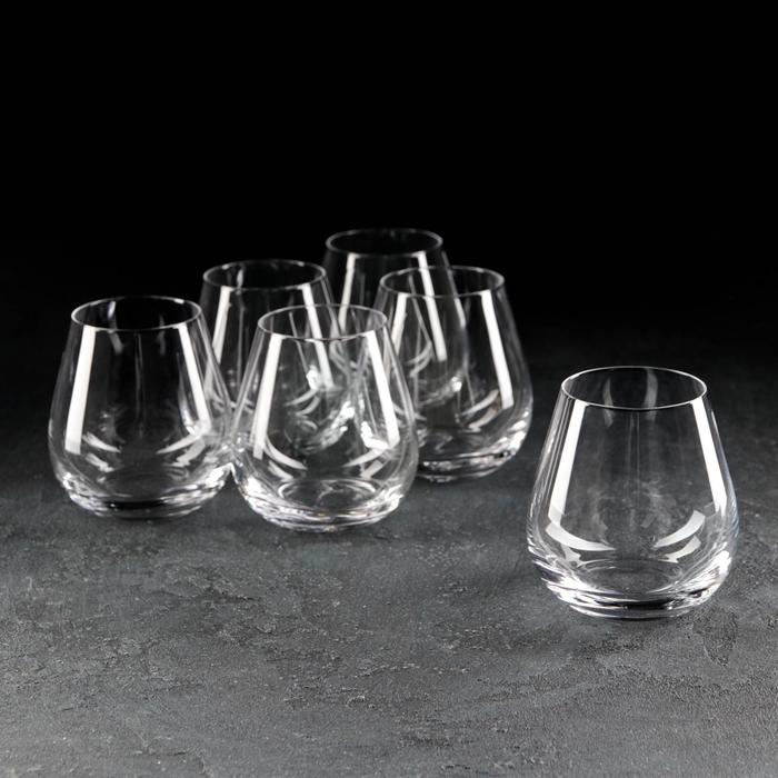 фото Набор стаканов для виски columba, 380 мл, 6 шт crystalite bohemia