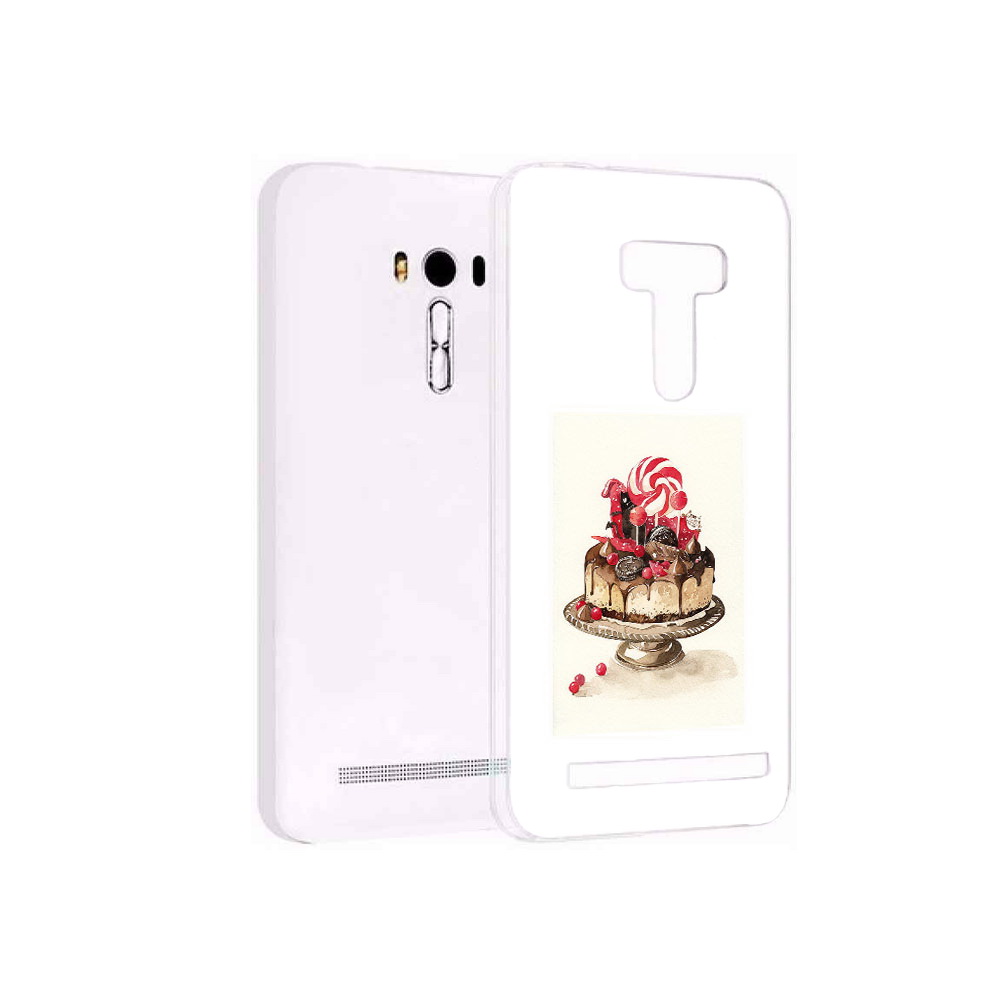 

Чехол MyPads Tocco для Asus ZenFone Selfie (ZD551KL) вкусный торт, Прозрачный, Tocco