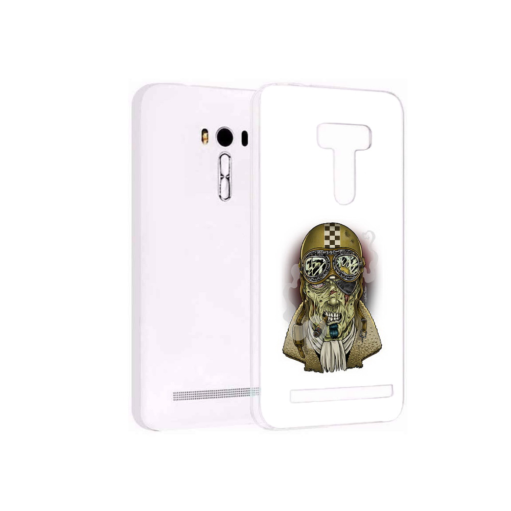 

Чехол MyPads Tocco для Asus ZenFone Selfie (ZD551KL) военный зомби, Прозрачный, Tocco