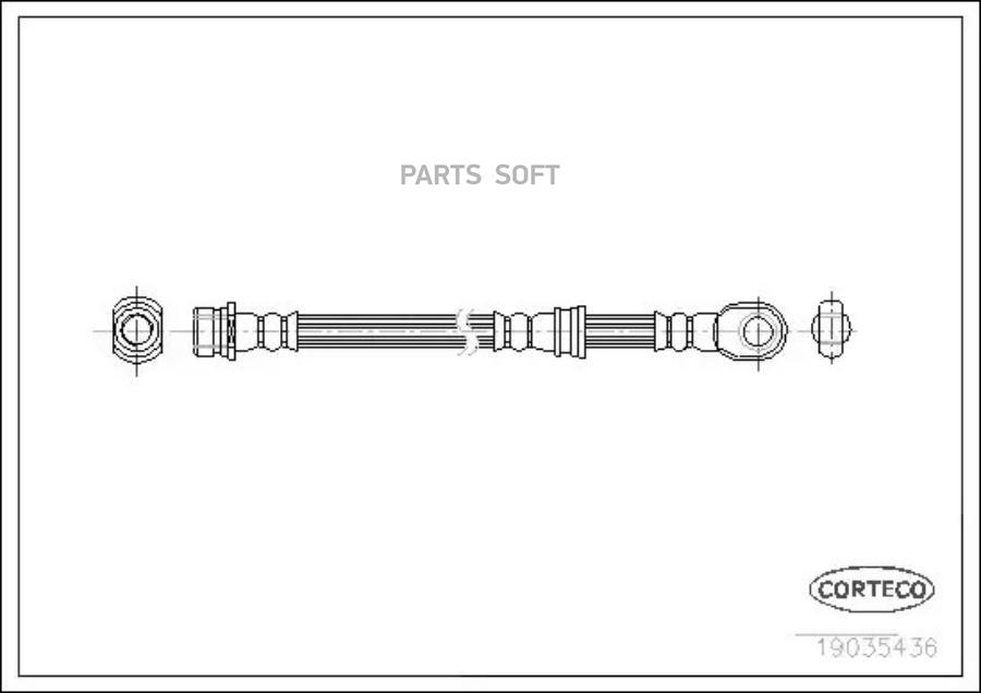 

Шланг тормозной MITSUBISHI: PAJERO IV 3.2 DI-D/3.8 V6 06-