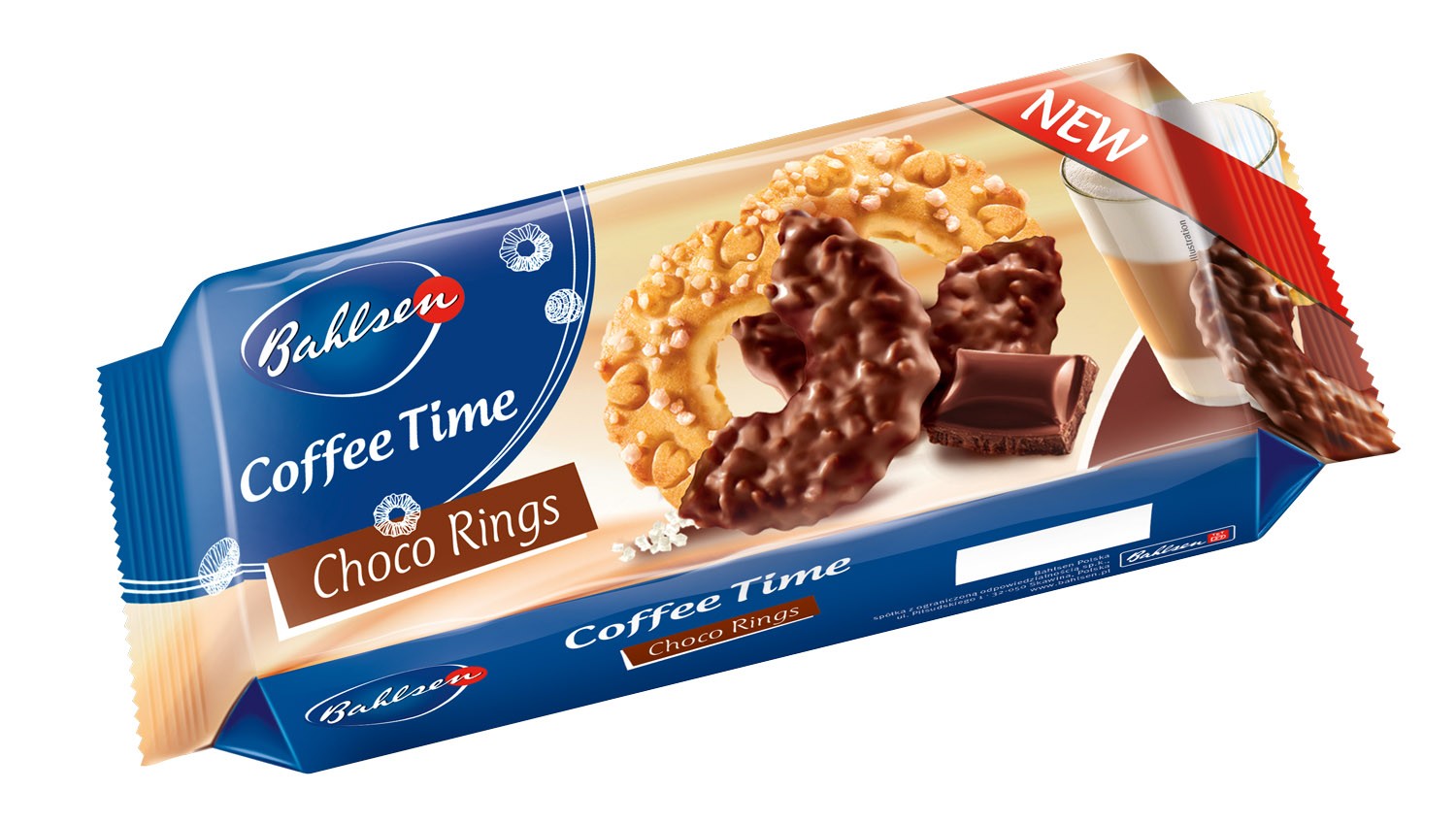 Печенье Bahlsen Coffee Time Choco Ring 143 г