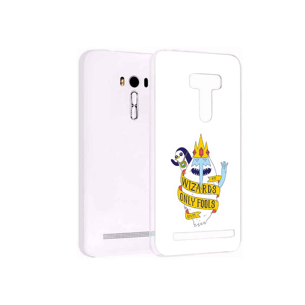 Чехол MyPads Tocco для Asus ZenFone Selfie (ZD551KL) время приключений снежный король