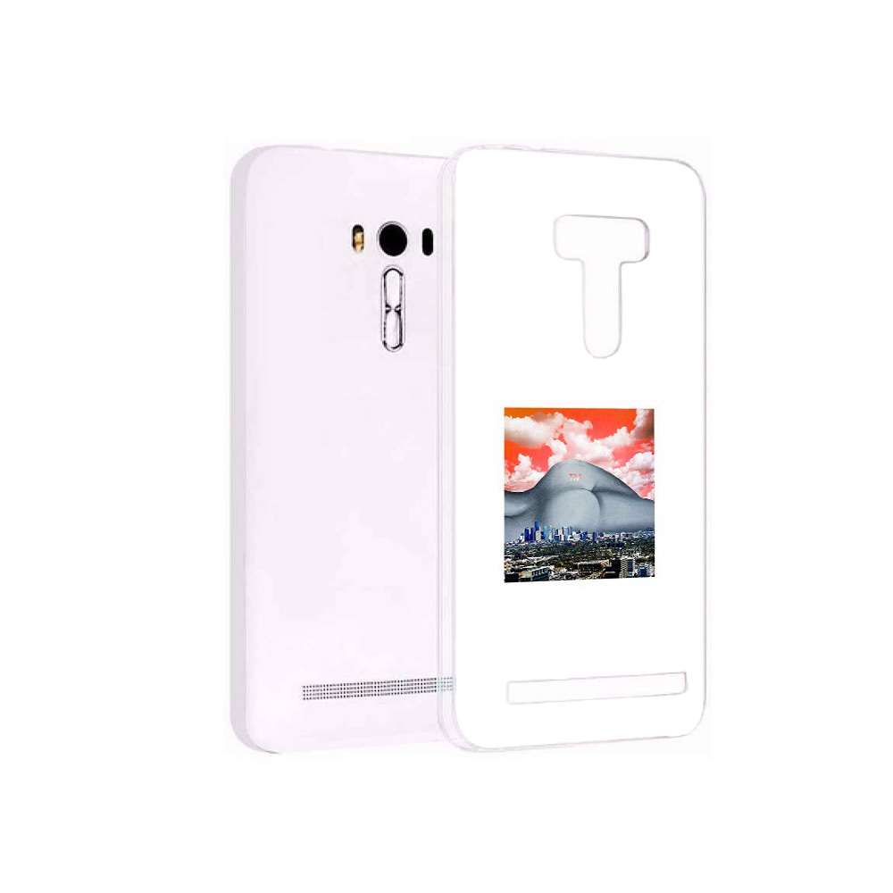 

Чехол MyPads Tocco для Asus ZenFone Selfie (ZD551KL) город с девушкой на фоне, Прозрачный, Tocco