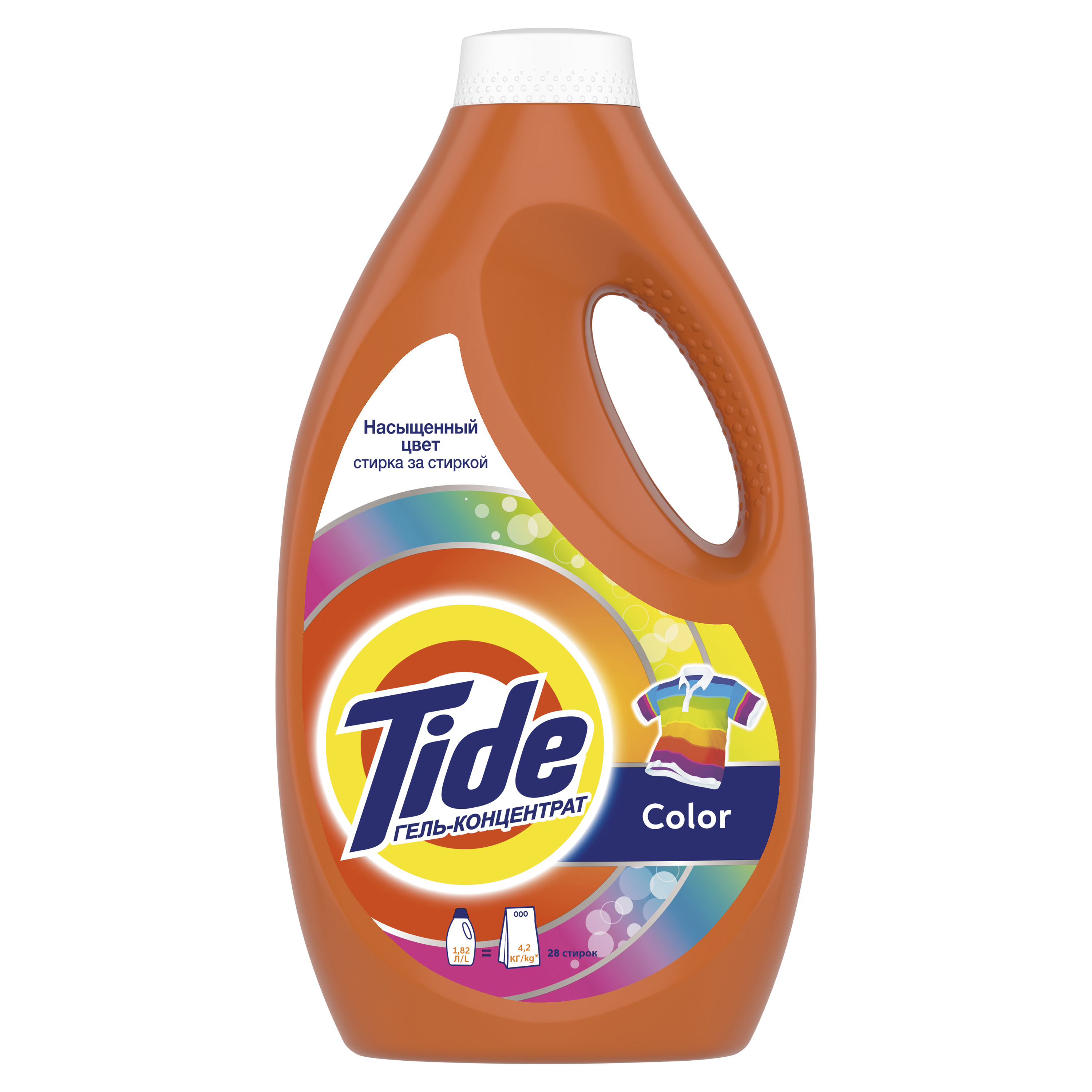 фото Гель-концентрат для стирки tide color 1.82 л