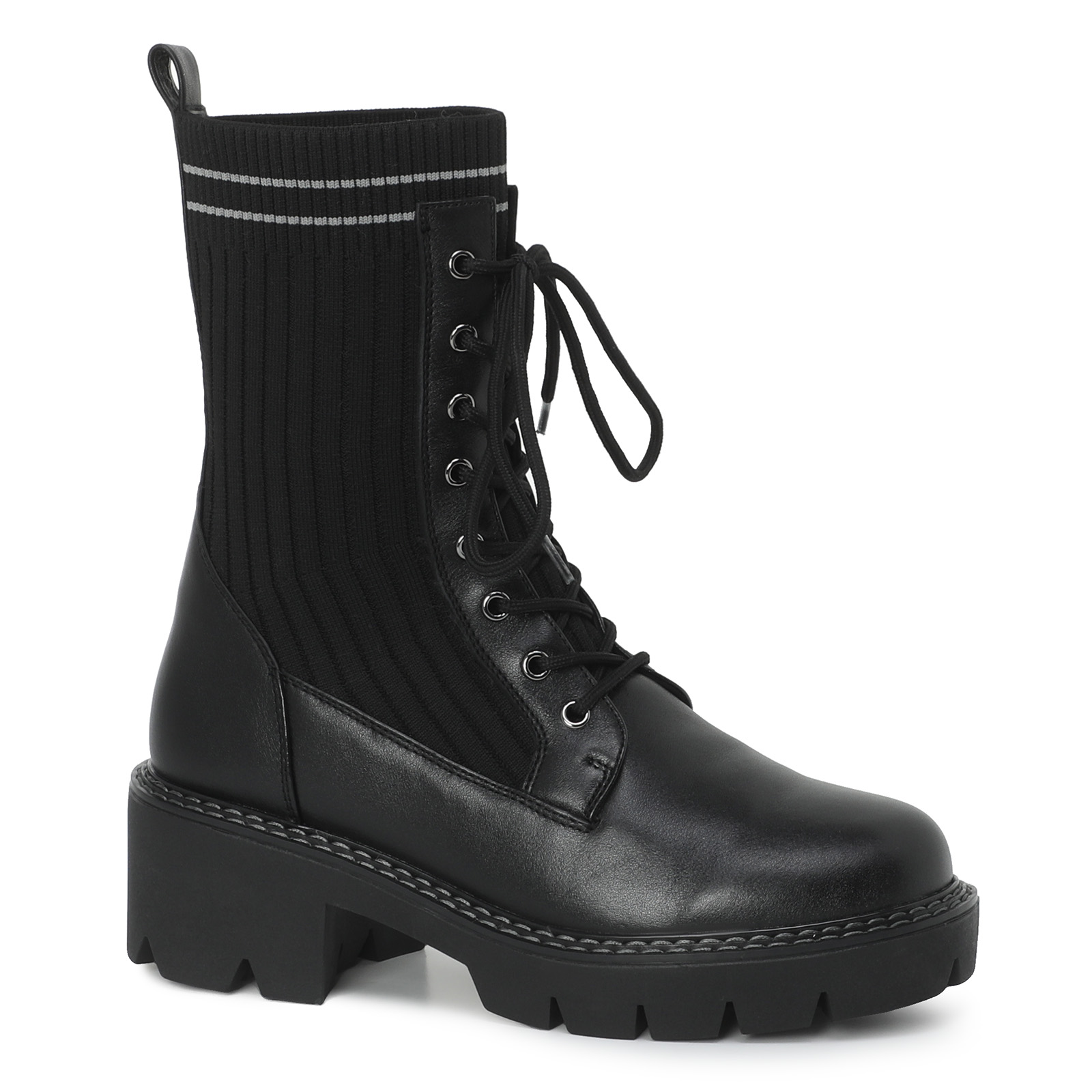 

Ботинки женские Tendance X1265-03BM-N1466P черные 41 EU, X1265-03BM-N1466P
