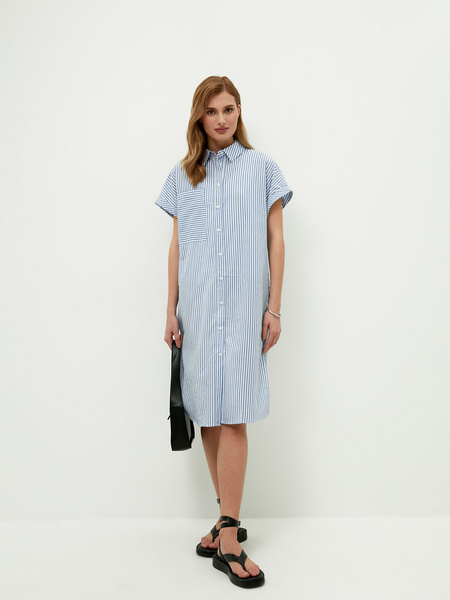 

Платье женское ZARINA 2265009509-205 синее XL, 2265009509-205