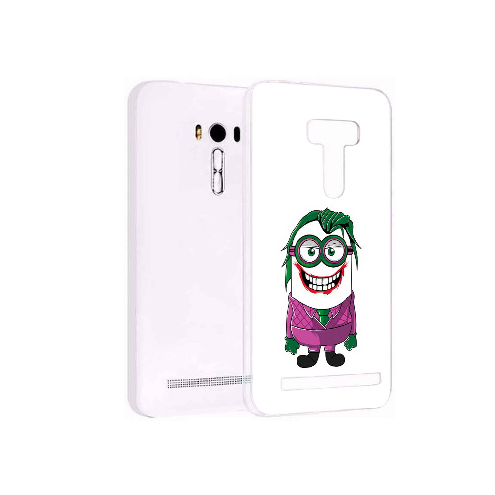 

Чехол MyPads Tocco для Asus ZenFone Selfie (ZD551KL) джокер миньон, Прозрачный, Tocco