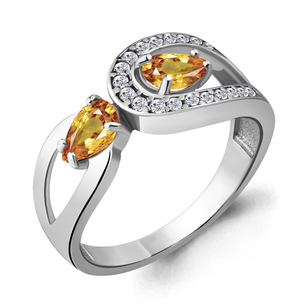 

Кольцо из серебра р. 18,5 AQUAMARINE 6917606А_925_р, 6917606А_925_р