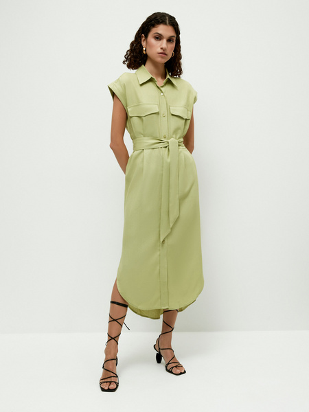 

Платье женское ZARINA 2265043543-10 зеленое 2XL, 2265043543-10