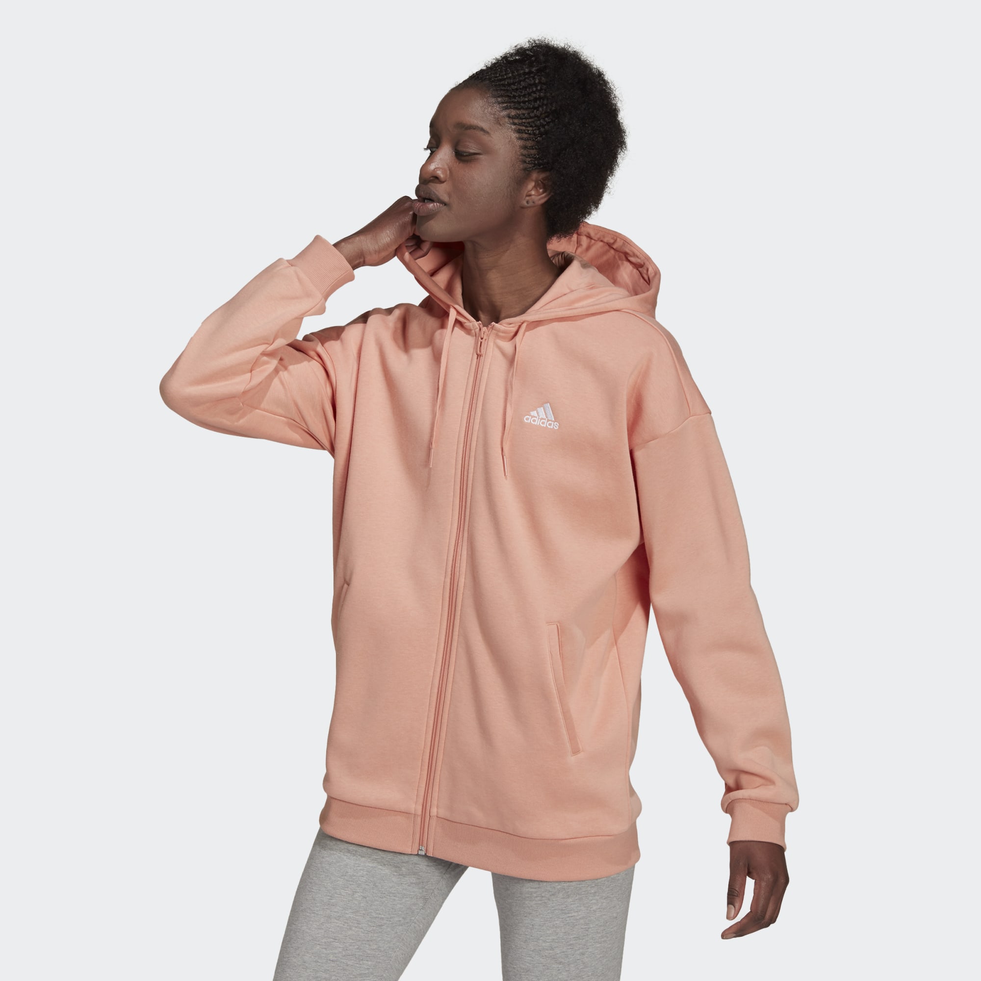 

Толстовка женская Adidas H10179 розовая S, H10179