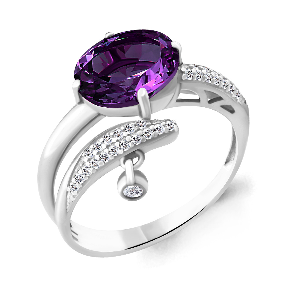 

Кольцо из серебра р.  AQUAMARINE 6902484А_925_р, 6902484А_925_р