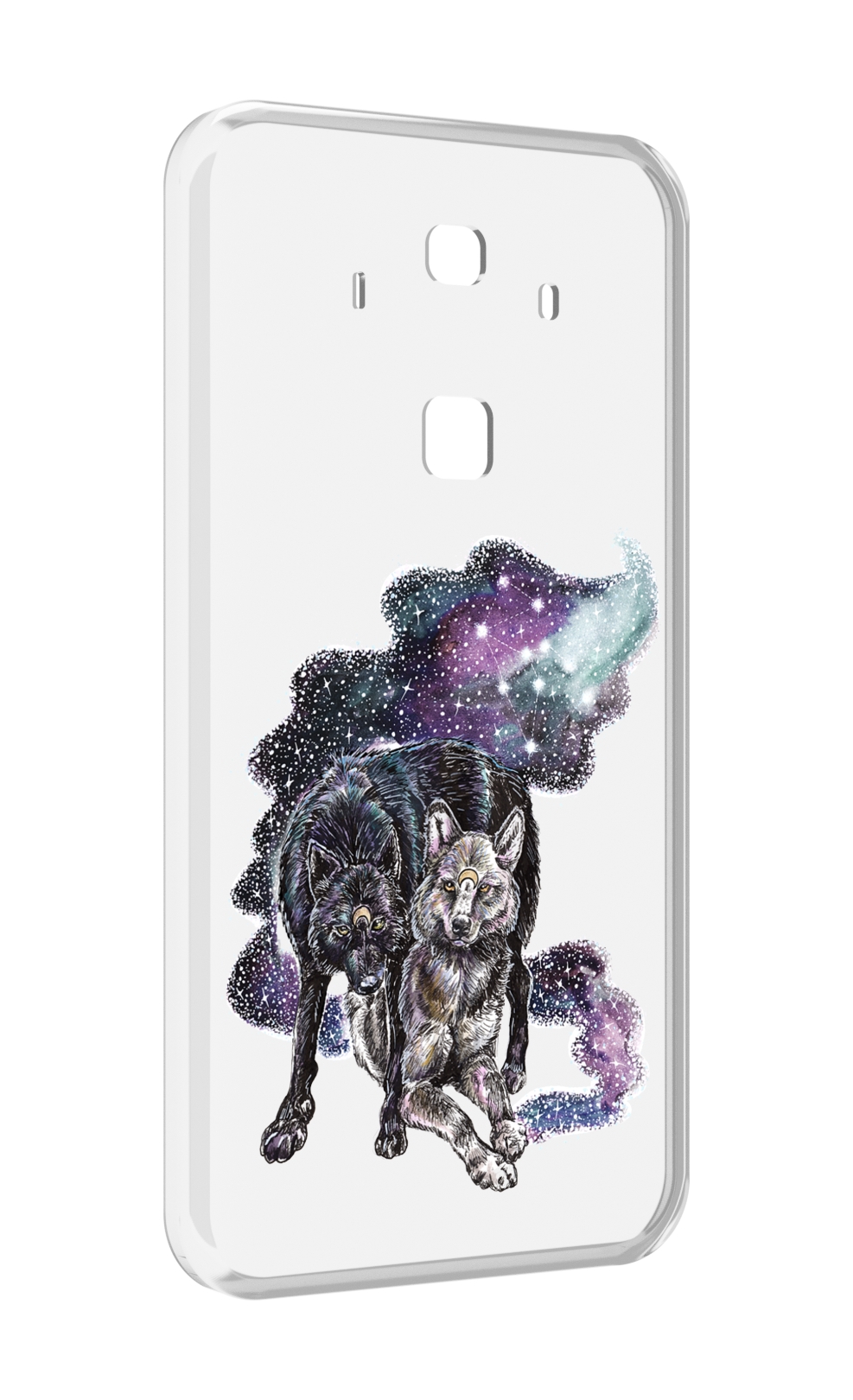 

Чехол MyPads звездные волки для Huawei Mate 10 Pro, Прозрачный, Tocco