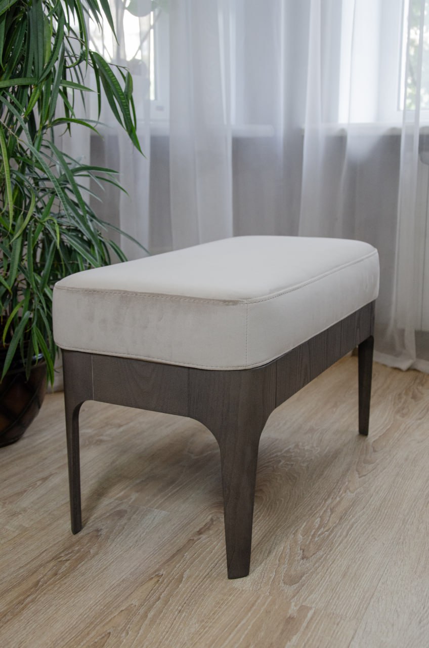 Пуфик Лоран, Серый пепел 7009