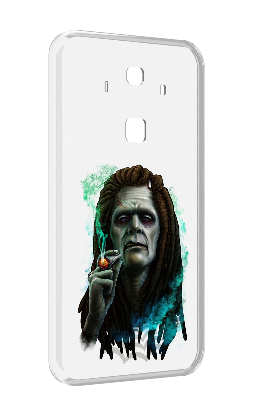 

Чехол MyPads зеленый мужчина с сигаретой для Huawei Mate 10 Pro, Прозрачный, Tocco