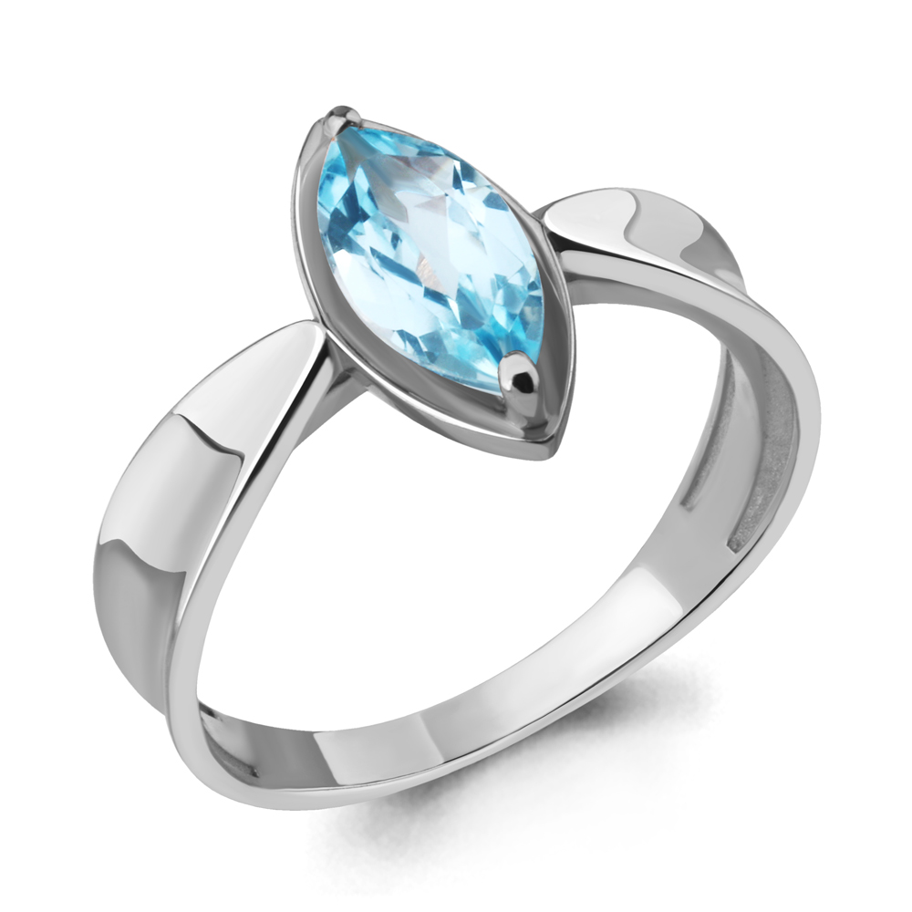

Кольцо из серебра р. 17,5 AQUAMARINE 6919702_925_р, 6919702_925_р