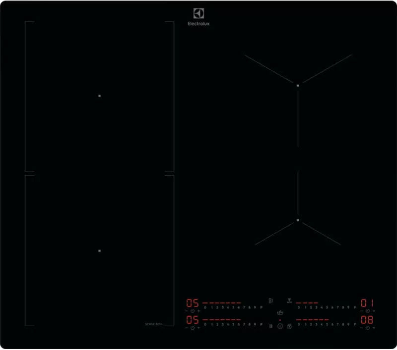 

Встраиваемая варочная панель индукционная Electrolux KIS62453I черный, KIS62453I