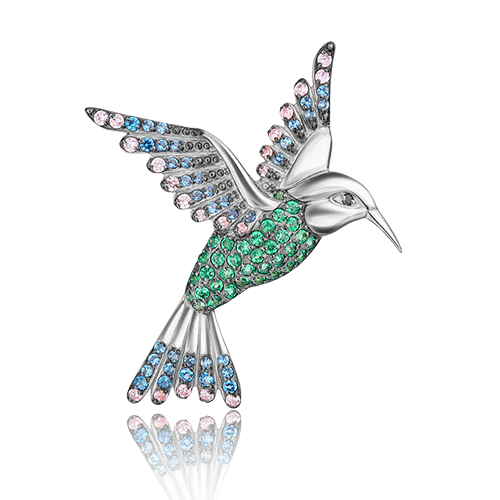 

Брошь из белого золота с фианитом PLATINA jewelry 04-0098-00-404-1120-32, 04-0098-00-404-1120-32