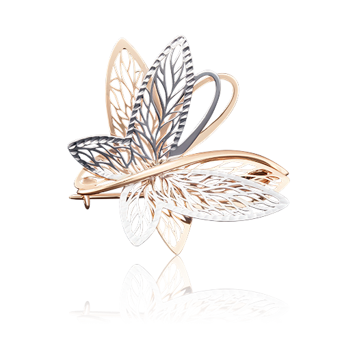 

Брошь из золота PLATINA jewelry 04-0137-00-000-1111-48, 04-0137-00-000-1111-48