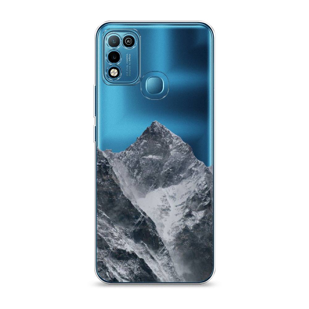 

Чехол на Infinix HOT 10 Play/HOT 11 Play "Горы арт 4", Серый;бежевый, 3100650-2