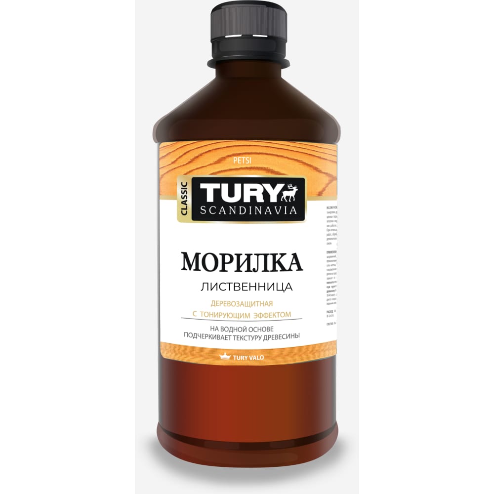 

Деревозащитная морилка TURY 2004573, Коричневый