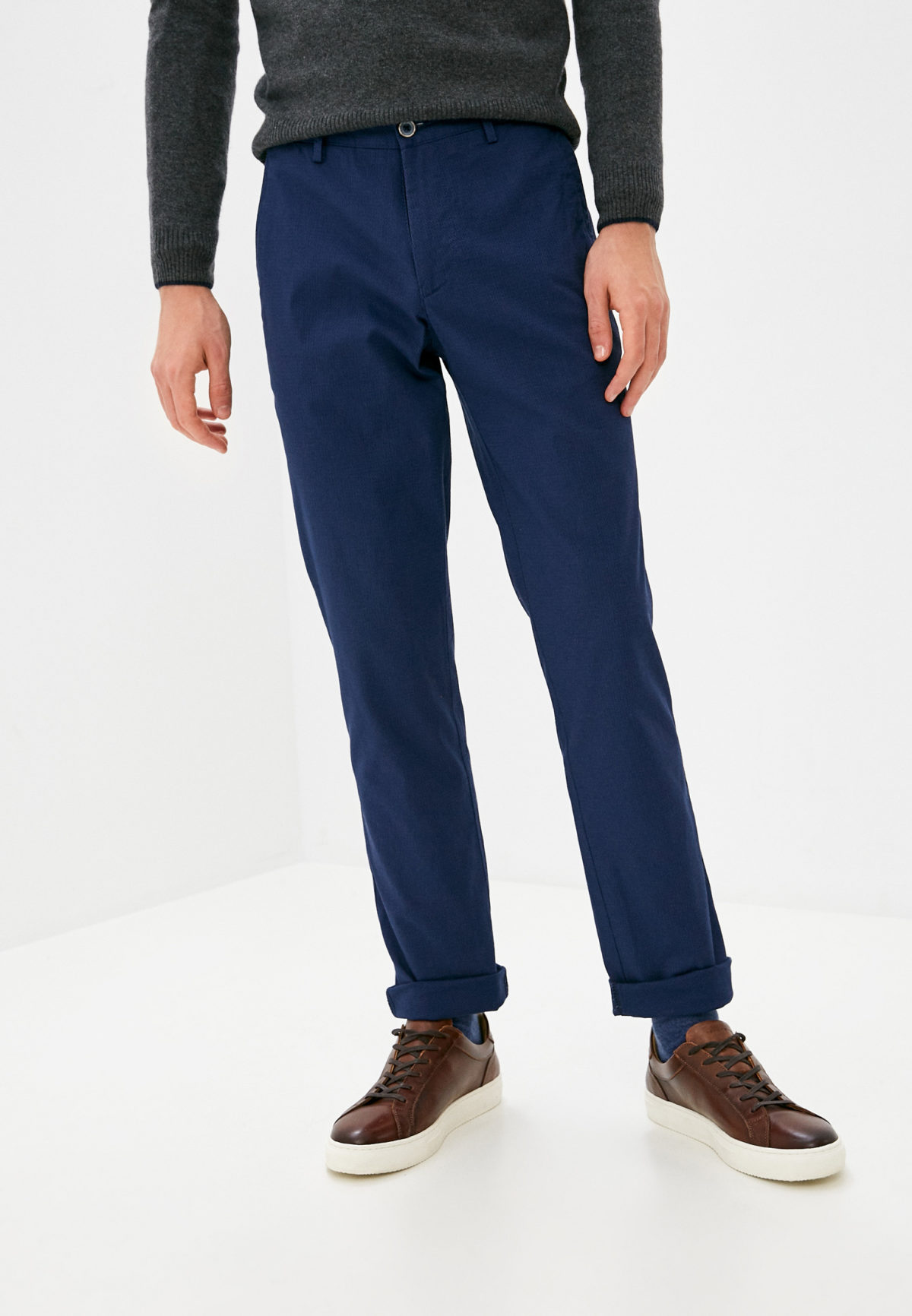 

Брюки мужские La Biali 3372/R1000-03 синие 2XL, 3372/R1000-03