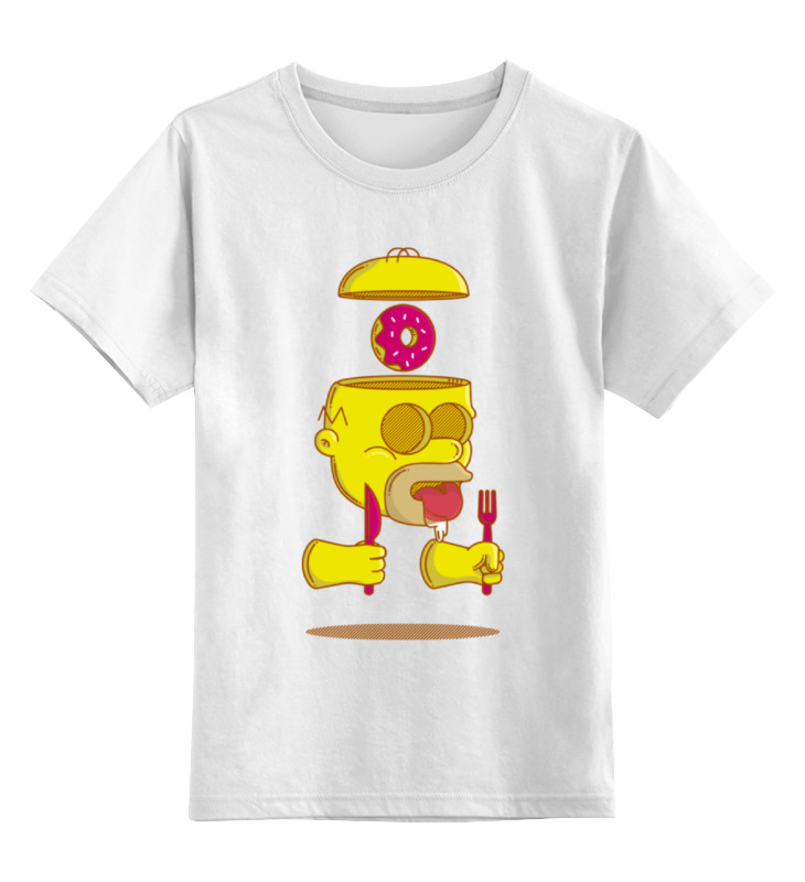 

Футболка детская Printio Гомер симпсон (homer simpson) цв. белый р. 152, Гомер симпсон (homer simpson)