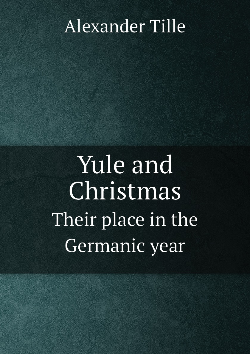 

Yule and Christmas