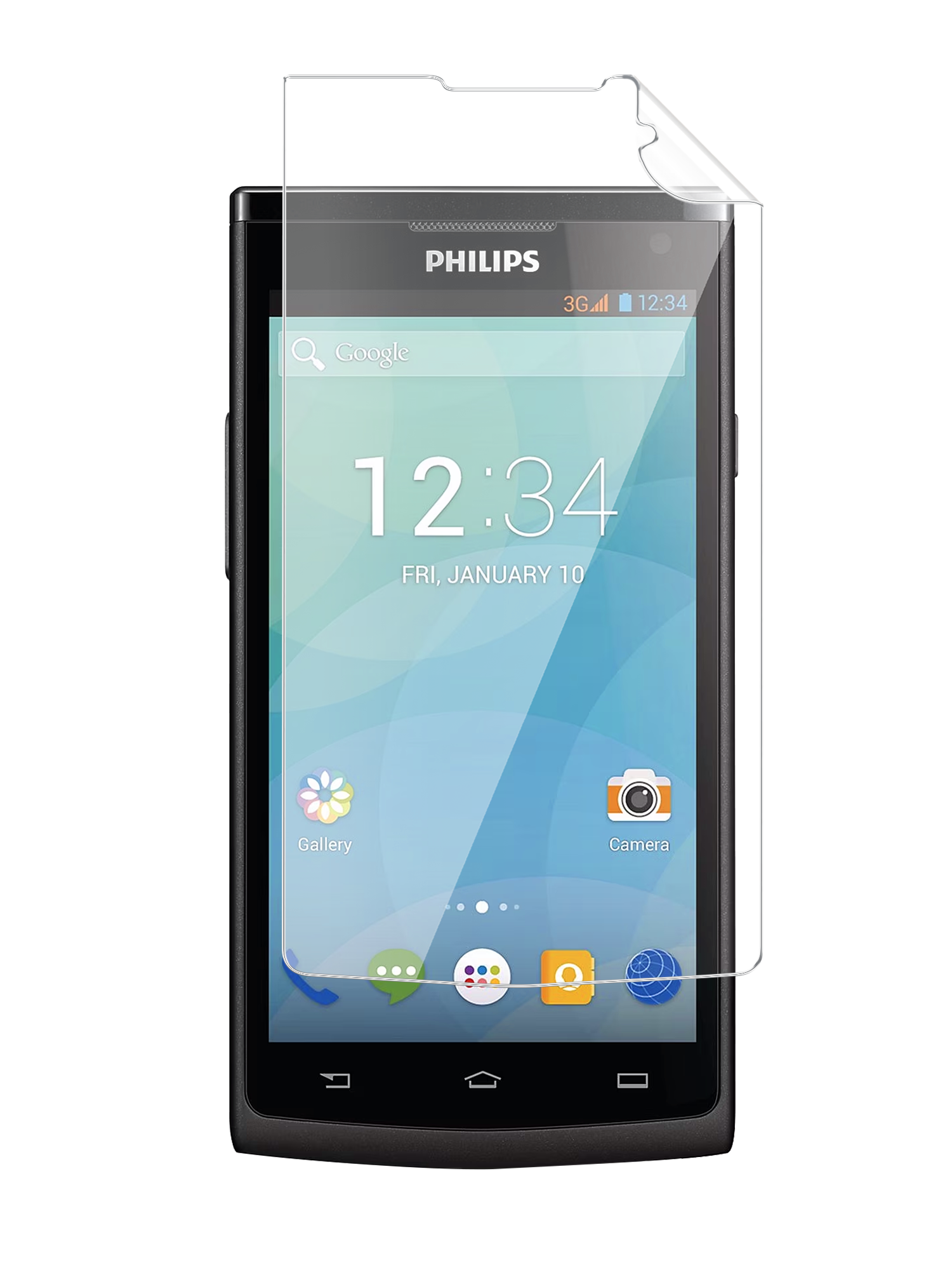 

Защитная плёнка Brozo на Philips S388 гидрогелевая, прозрачная, Philips S388