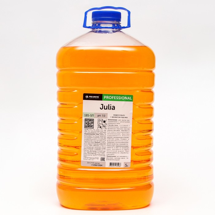 Жидкое мыло Pro-Brite Julia с ароматом персика 5000 мл