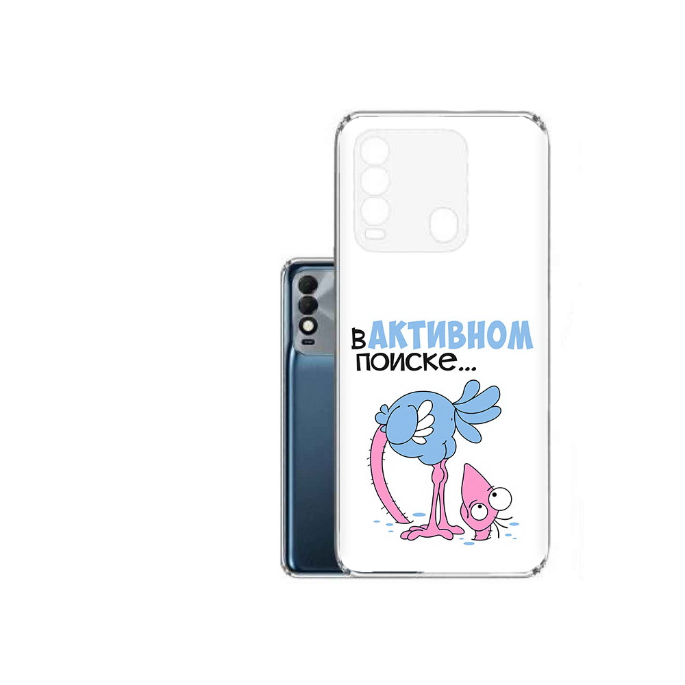 

Чехол MyPads Tocco для Tecno Spark 8 в активном поиске, Прозрачный, Tocco