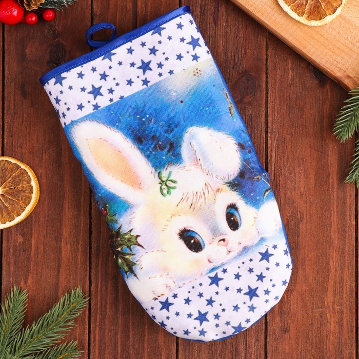 

Прихватка "Заяц на закате",сувенирная