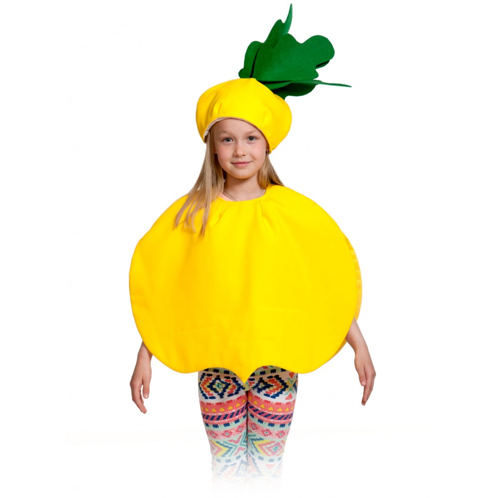 Карнавальный костюм Карнавалофф Овощ, цв. желтый р.104 карнавальный костюм шапочка