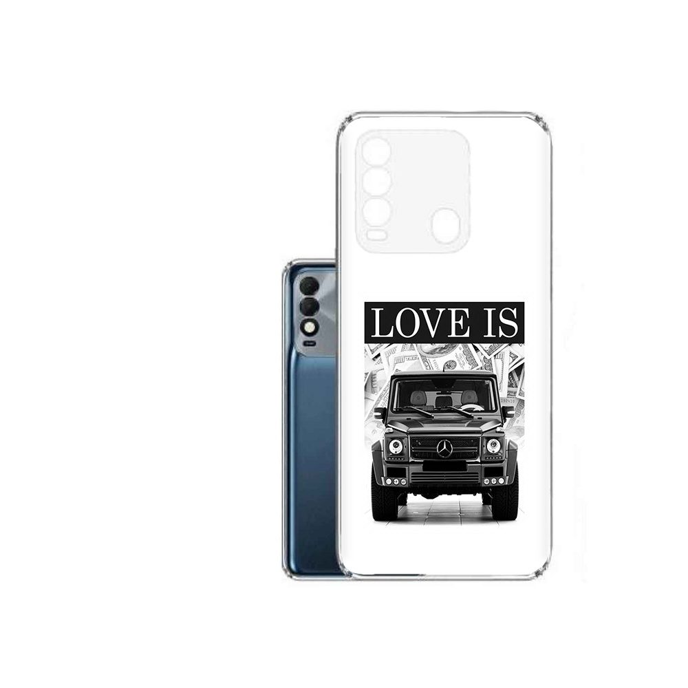 

Чехол MyPads Tocco для Tecno Spark 8 гелик, Прозрачный, Tocco