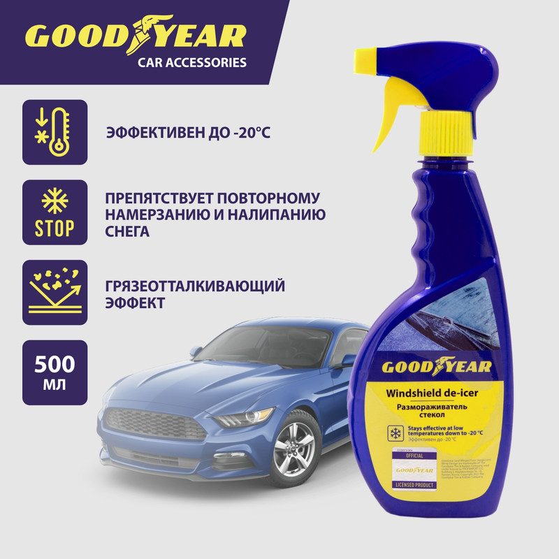 Размораживатель Goodyear GY000603 500мл