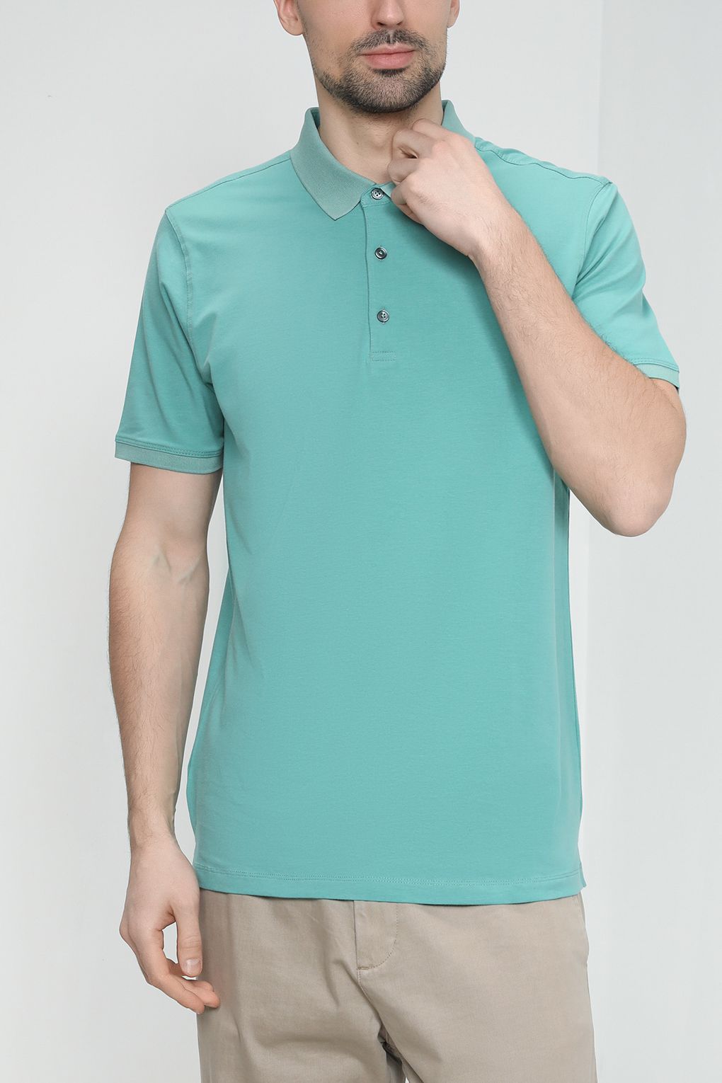 

Футболка мужская D.Molina DM230312208-004 зеленая 2XL, Зеленый, DM230312208-004