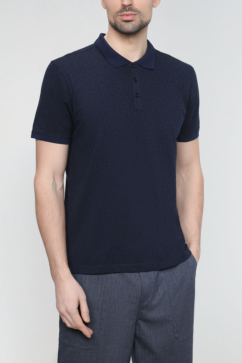 

Футболка мужская D.Molina DM230312216-205 синяя XL, Синий, DM230312216-205