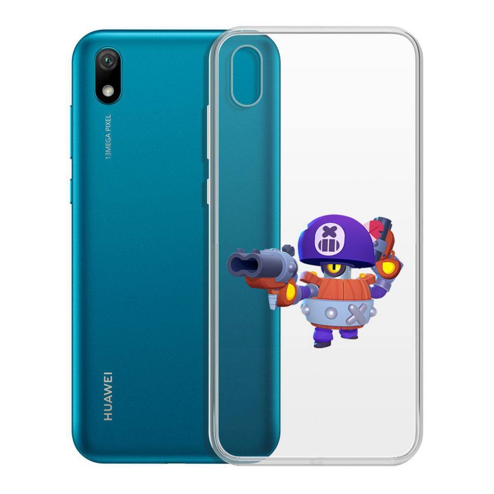 

Чехол-накладка Brawl Stars-Дэррил для Huawei Y5 (2019)or 8S/8S Prime