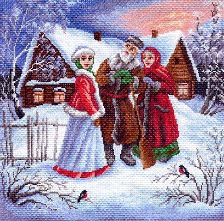 

Рисунок на ткани «Внученька»