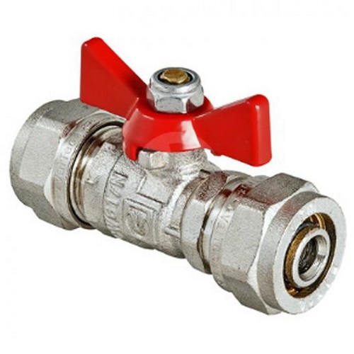 

Кран 16*16 короткая ручка Valtec