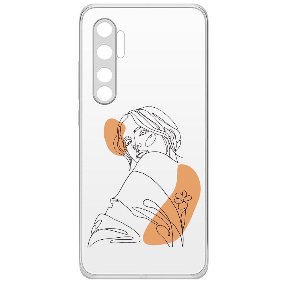 

Чехол-накладка Krutoff Clear Case Загадка для Xiaomi Mi Note 10 Lite