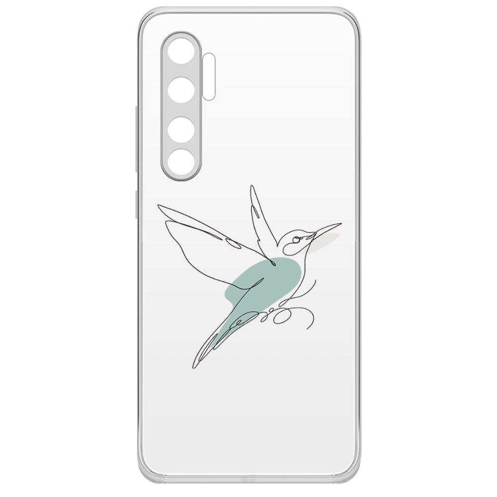 

Чехол-накладка Krutoff Clear Case Легкость для Xiaomi Mi Note 10 Lite
