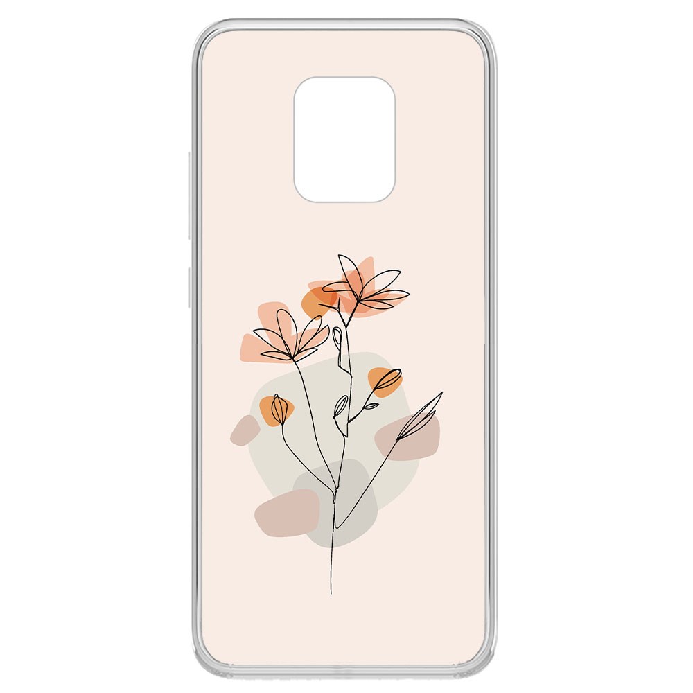 

Чехол-накладка Krutoff Clear Case Ромашки для Xiaomi Redmi 10X Pro 5G, Прозрачный