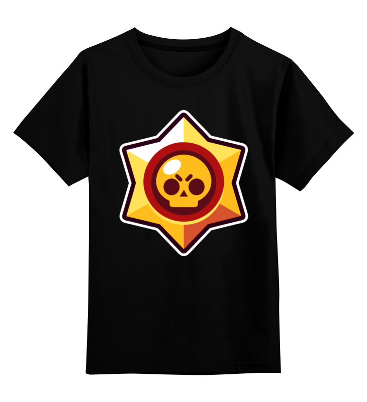 

Футболка детская Printio Brawl stars цв. черный р. 152, Brawl stars