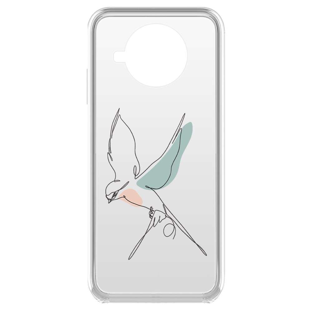 

Чехол-накладка Krutoff Clear Case Полет для Xiaomi Mi 10T Lite