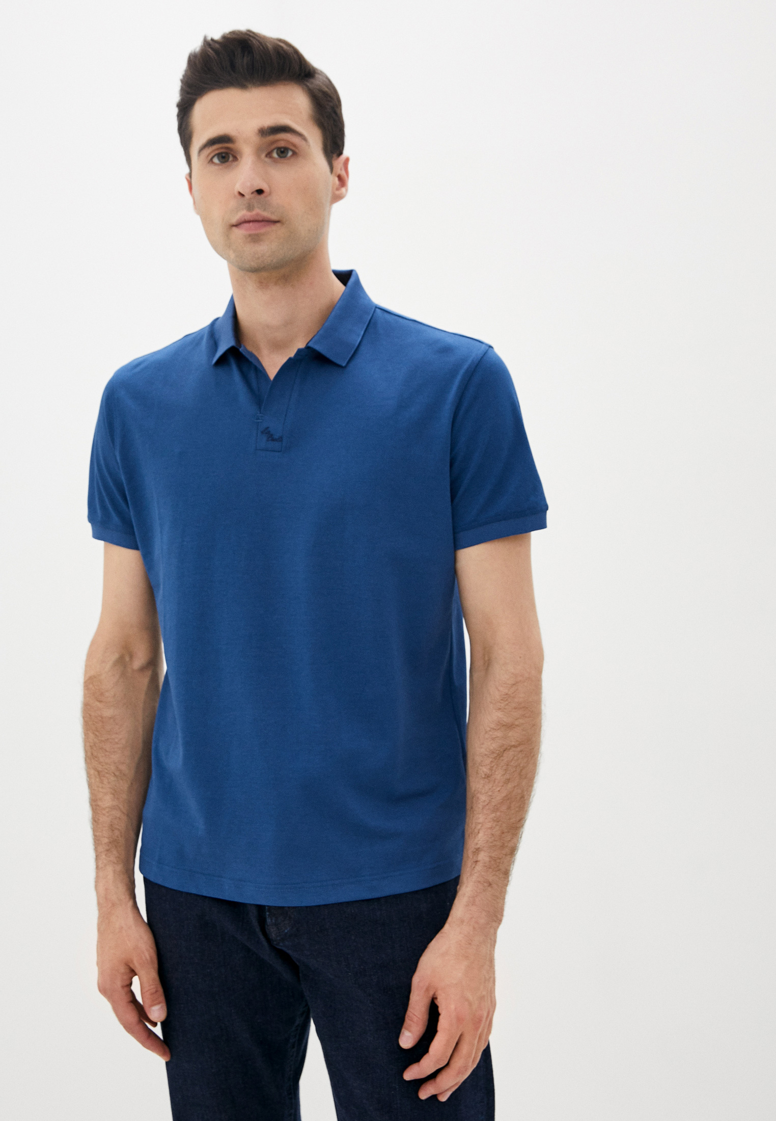 

Футболка мужская La Biali 1189/120-10 синяя 3XL, 1189/120-10
