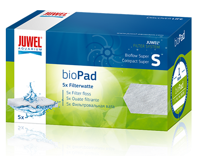 Губка для внутреннего фильтра Juwel Bio Pad S для Bioflow Super/Compact синтепон, 5шт 100г