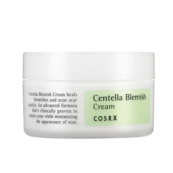Крем для лица COSRX Centella Blemish Cream с экстрактом центеллы, 30 г кислотный тонер для лица cosrx