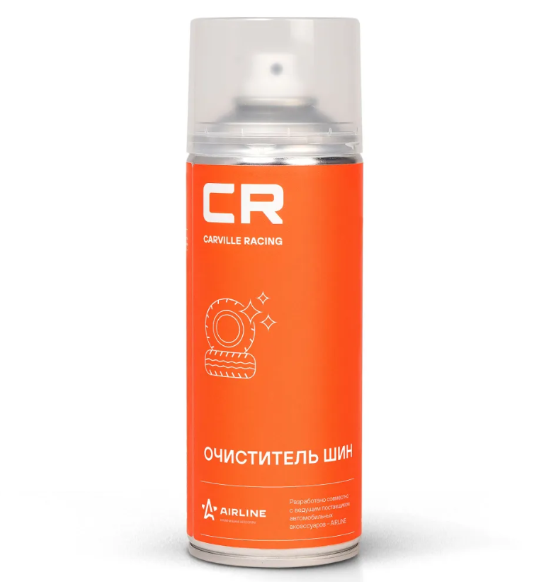 

CARVILLE RACING S3051770 Очиститель шин CR, аэрозоль, 520 ml (S3051770)