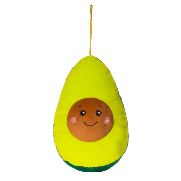 фото Мягкая игрушка авокадо малыш malvina 21 см желтый